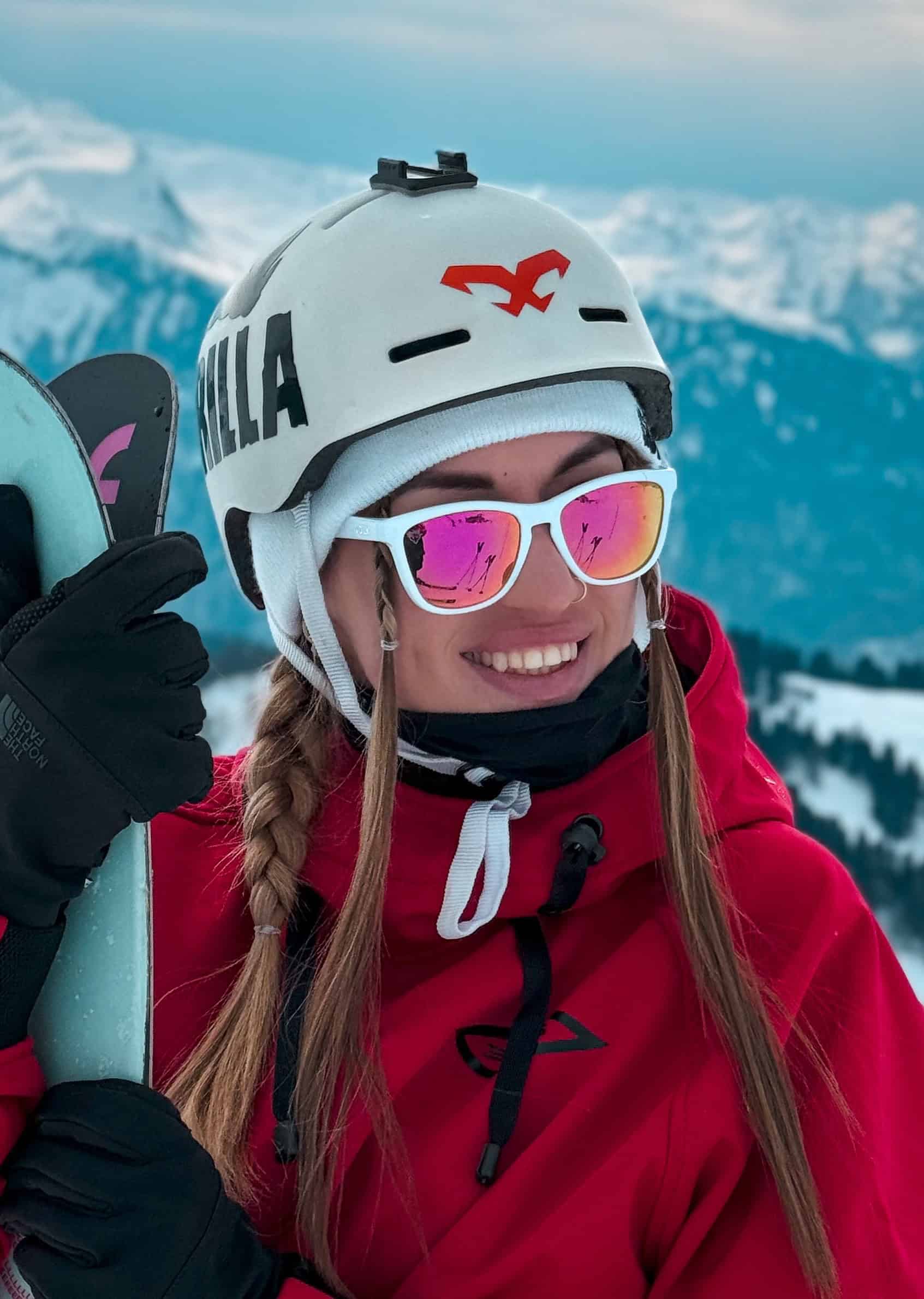 Белые солнцезащитные очки VOLK