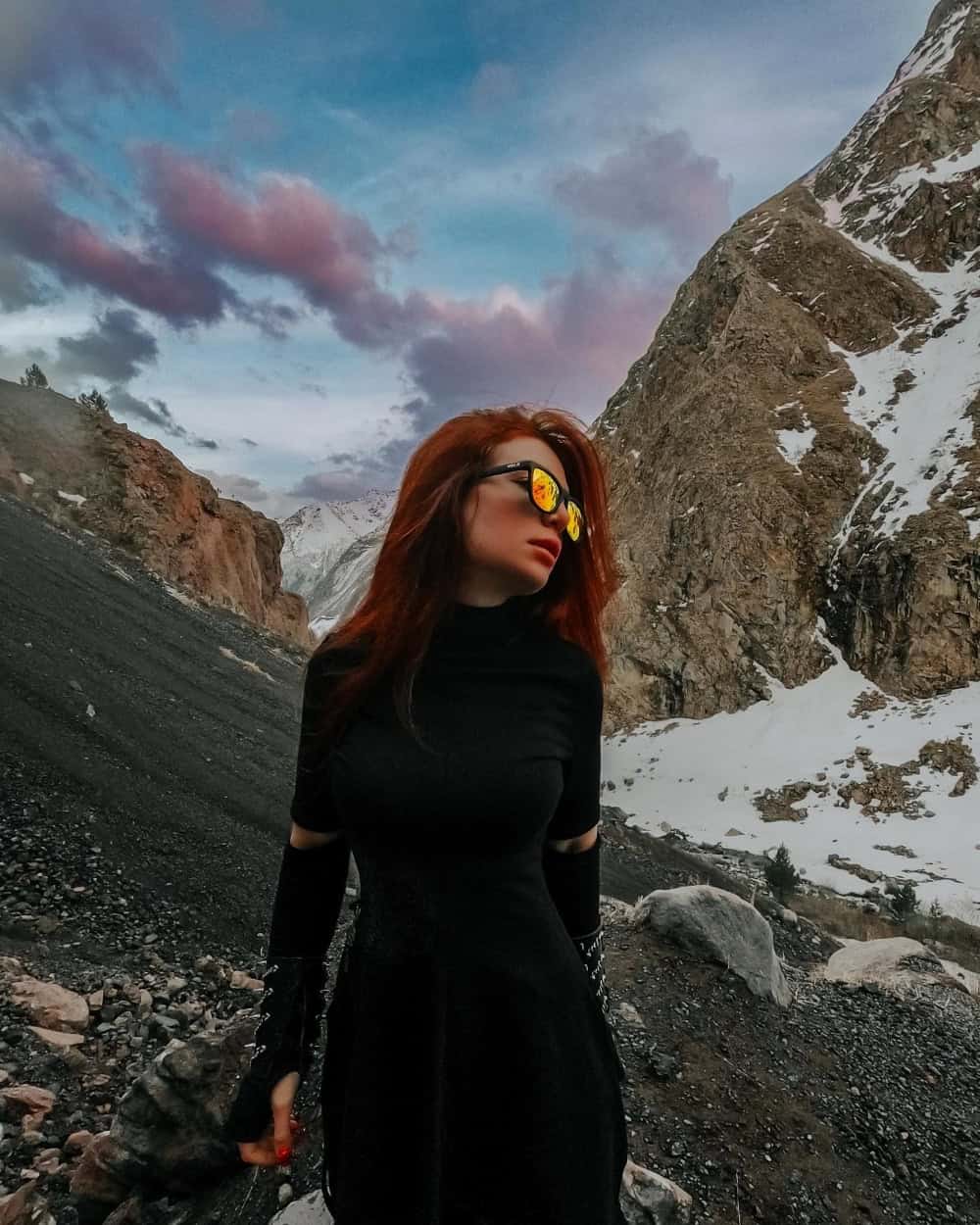 Очки с оранжевыми линзами Taiga Flame